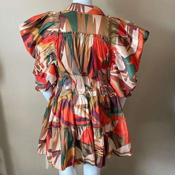 NWOT Falltansic Days Dress - Size 2X - Brown - Picture 15 of 15